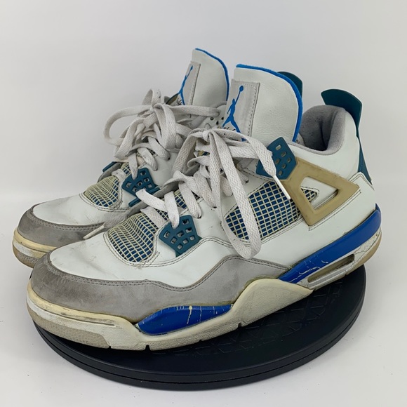 Jordan Other - Nike Air Jordan 4 Retro 'Military Blue' 2006 308497-141 Men's Size 12